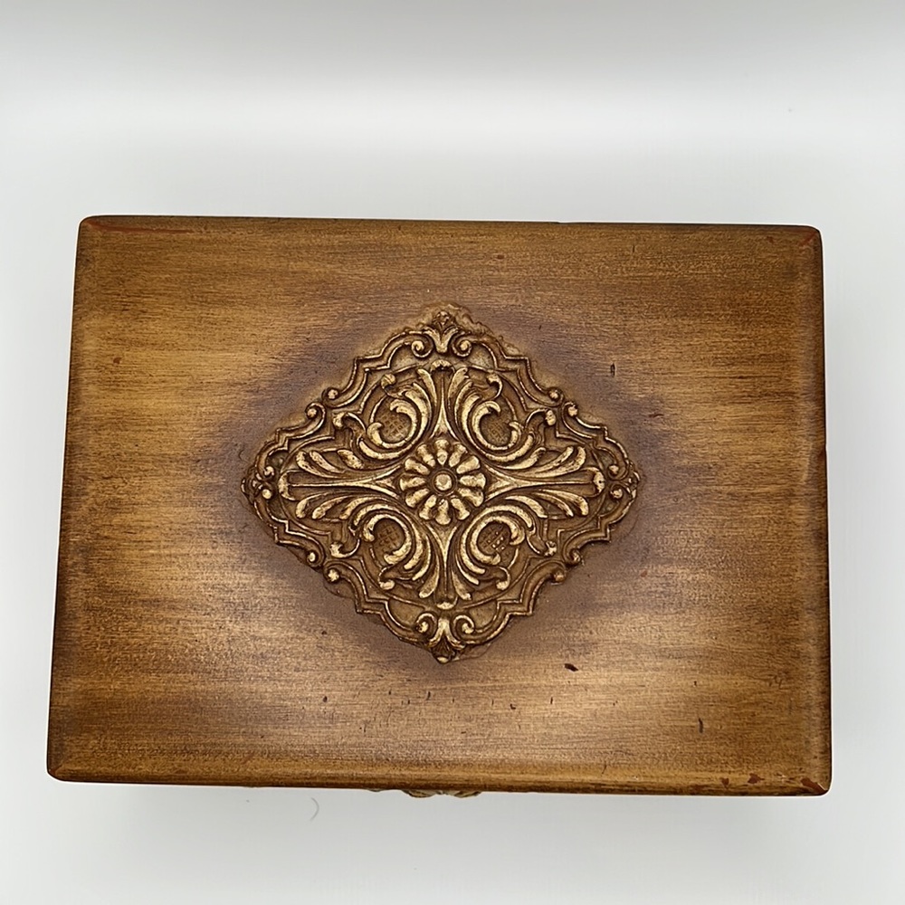 Solid Wooden Box Vintage